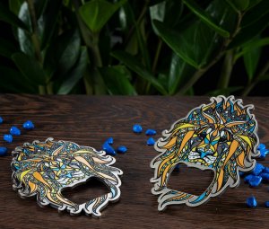 Kadax Otwieracz Stalowy Do Butelek Napojów Kapsli Lew 5