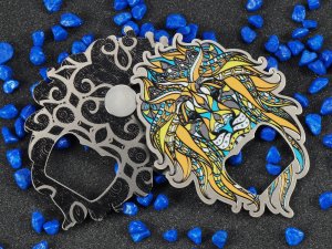 Kadax Otwieracz Stalowy Do Butelek Napojów Kapsli Lew 7