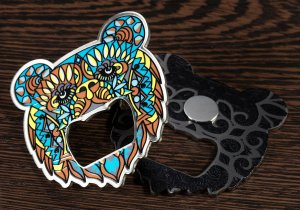 Kadax Otwieracz Stalowy Do Butelek Napojów Kapsli Miś 5