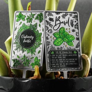 Kadax Tabliczka Etykieta Znacznik Ziół Roślin Przypraw 7