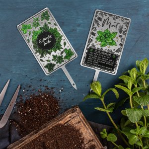 Kadax Tabliczka Etykieta Znacznik Ziół Roślin Przypraw 7