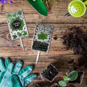 Kadax Tabliczka Etykieta Znacznik Ziół Roślin Przypraw 6