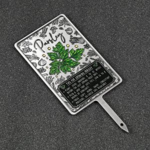 Kadax Tabliczka Etykieta Znacznik Ziół Roślin Przypraw 2