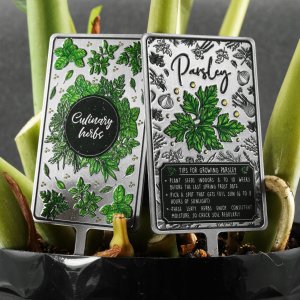 Kadax Tabliczka Etykieta Znacznik Ziół Roślin Przypraw 6