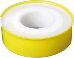 Hydroland Taśma teflonowa (żółta) 12mmx10M/0.1mm HYDROLAND TAS.G12 1