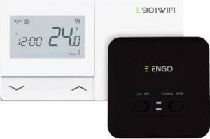 Engo Regulator temepratury odbiornik WiFi ENGO E901WIFI bezprzewodowy natynkowy 932322661 1