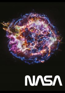 MAJEWSKI Zeszyt A5 32k linia podwójna dwukolorowa laminowany SPACE ADVENTURE z lakierem miejscowym p15 mix cena za 1 szt 4