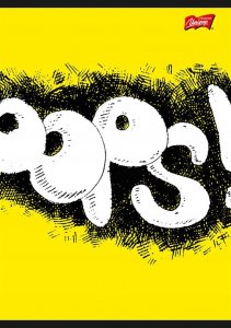 MAJEWSKI Zeszyt A5 60k linia laminowany STREET ART z lakierem miejscowym p10 mix cena za 1 szt 5