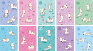 Elanders ZESZYT A5/32 # CUTE DOGS 10SZT 2