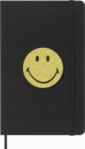 Moleskine Notatnik MOLESKINE L (13x21 cm), Smiley, w linie, twarda oprawa, 176 stron 3