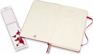 Moleskine Notes MOLESKINE Classic L (13x21 cm), w linie, twarda oprawa, scarlet red, 400 stron, czerwony 3