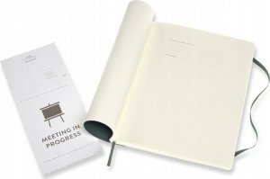 Moleskine Notes MOLESKINE Professional XL (19x25 cm), miękka oprawa, forest green, 192 strony, zielony 3