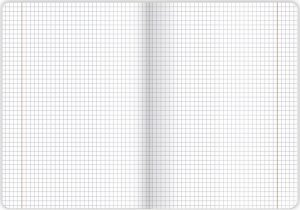 Top 2000 Zeszyt Top 2000 Colors A5/60k kratka niebieski 2