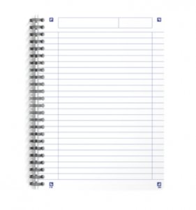 Oxford Kołozeszyt Oxford My Rec'Up A5/90k linia mix kolorów 16