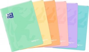 Oxford Zeszyt Oxford Easybook Pastel A5/60k kratka mix kolorów 5