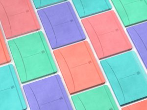 Oxford Notatnik Oxford Signature A5/80k kratka mix kolorów 19