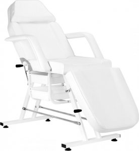 Activeshop Fotel kosmetyczny Sillon z kuwetami biały 1