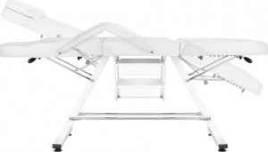 Activeshop Fotel kosmetyczny Sillon z kuwetami biały 3