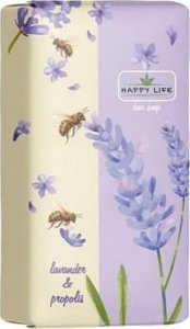Slobozanskij Milovar Happy Life  mydło toaletowe Lawenda i propolis, 180 g 1