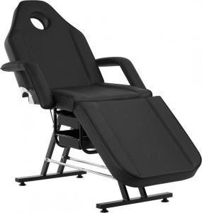 Activeshop Fotel kosmetyczny Sillon z kuwetami czarny 2
