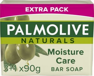 Palmolive  Palmolive Naturals Moisture Care Aloes i Oliwka Care Mydło Kostka 4 x 90G 1