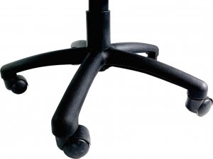 Krzesło biurowe Lugano Fotel obrotowy do biurka CARRERA M BLUE FABRIC 5