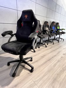 Krzesło biurowe Lugano Fotel obrotowy do biurka CARRERA M ALCANTARA 16