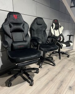 Krzesło biurowe Prototype Fotel obrotowy do biurka TITAN ALCANTARA PRO 9