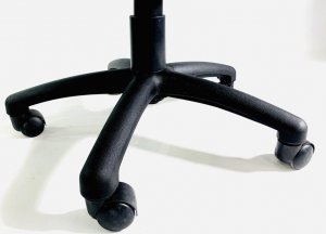 Krzesło biurowe Lugano Fotel obrotowy do biurka CARRERA M BLACK FABRIC 15