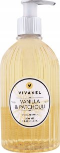 Newcos VIVANEL mydło w płynie Wanilia & Paczuli, 350 ml 4
