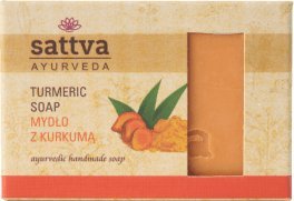 Sattva MYDŁO W KOSTCE DO CIAŁA KURKUMA 125 g SATTVA 1