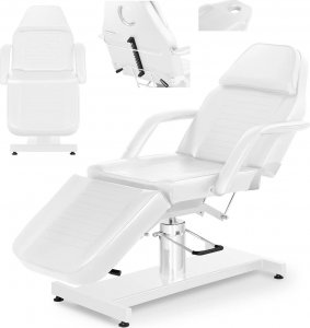 Physa Fotel kosmetyczny do tatuażu masażu spa VERONA - biały Fotel kosmetyczny do tatuażu masażu spa VERONA - biały 1