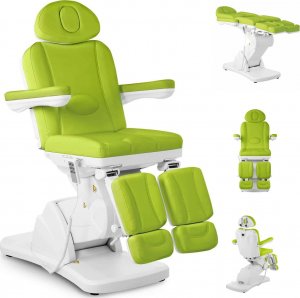 Physa Fotel kosmetyczny podologiczny do tatuażu masażu spa LA PAZ - zielony Fotel kosmetyczny podologiczny do tatuażu masażu spa LA PAZ - zielony 1
