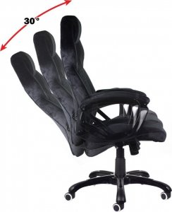 Krzesło biurowe Prototype Fotel obrotowy do biurka HYPER ALCANTARA 8