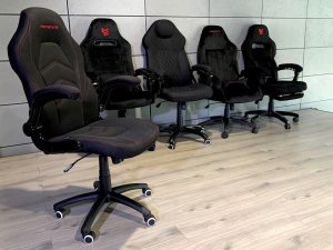 Krzesło biurowe Prototype Fotel obrotowy do biurka HYPER ALCANTARA 9