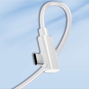 Kabel USB Alogy Kabel do okularów VR Alogy przewód USB-C Type C 5m do Oculus Link Quest 1 2 Biały 4