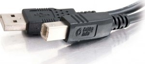 Kabel USB C2G USB-A - USB-B 2 m Czarny (28102) 4