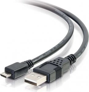 Kabel USB C2G USB-A - microUSB 2 m Czarny (27365) 1