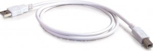 Kabel USB C2G USB-A - USB-B 3 m Biały (81562) 3
