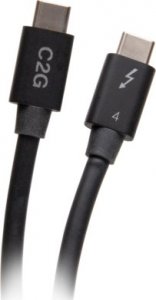 Kabel USB C2G USB-C - USB-C 0.8 m Czarny (C2G28886) 3