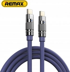 Kabel USB Remax KABEL REMAX WEFON SERIES 100W ZINC ALLOY USB-C/USB-C RC-C055 PURPLE 1