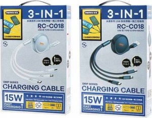 Kabel USB Remax USB-C - Lightning 1.2 m Czarny 2