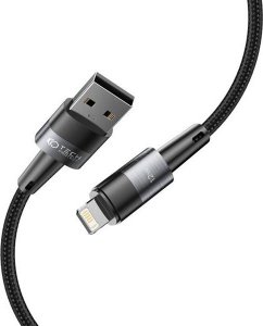 Kabel USB Tech-Protect USB-A - Lightning 0.25 m Czarny (THP2007) 2