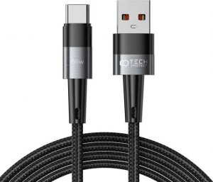 Kabel USB Tech-Protect USB-A - USB-C 2 m Czarny (THP2027) 1