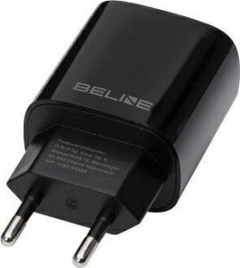 Ładowarka Beline Beline Ład. siec. 1x USB-C 20W + kabel lightning czarna /black PD 3.0  BLNCB20L 2