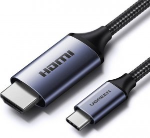 Kabel USB Ugreen USB-C - HDMI 1.5 m Czarny (UGR1626) 1