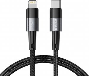 Kabel USB Tech-Protect USB-C - Lightning 1 m Czarny (9490713934104) 1