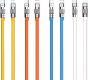 Kabel USB Wekome USB-C - Lightning 1.2 m Biały (WK-WDC-187_WHITE) 1