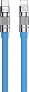 Kabel USB Wekome USB-C - Lightning 1.2 m Niebieski (WK-WDC-187_BLUE) 1