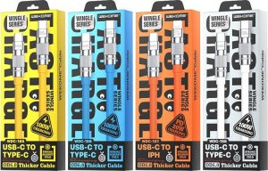 Kabel USB Wekome USB-C - USB-C 1 m Biały (WK-WDC-188_WHITE) 2